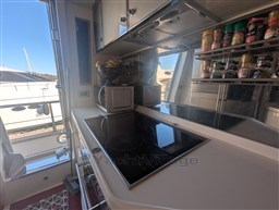 Riva 85 Opera galley detail