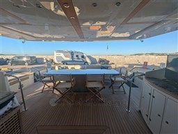 Riva 85 Opera cockpit view