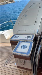 Alalunga 85 Sport X cockpit details