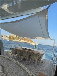 Alalunga 85 Sport X cockpit view