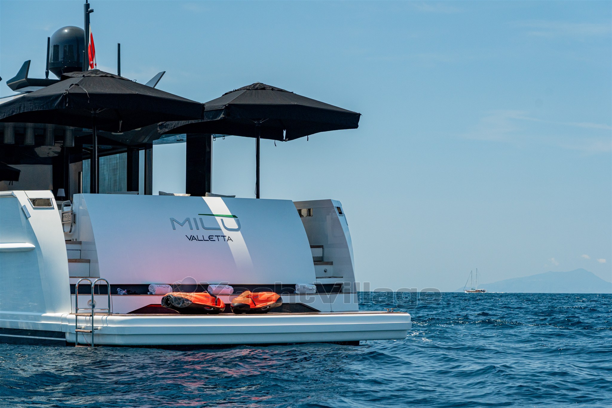 Stern view