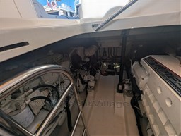 Riviera 4000 Offshore engine room