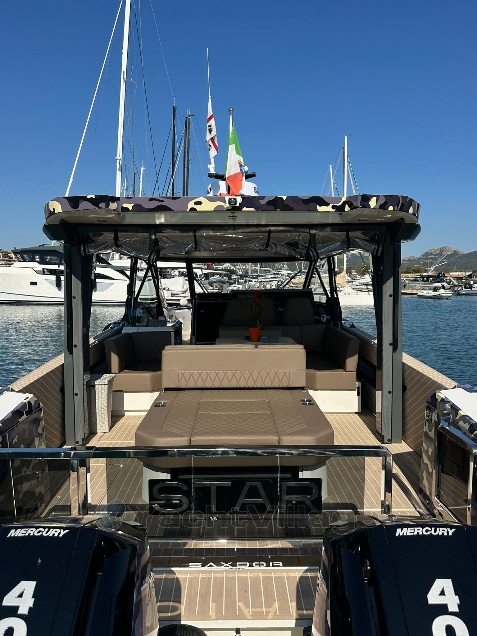 saxdor 400 gto AFT view