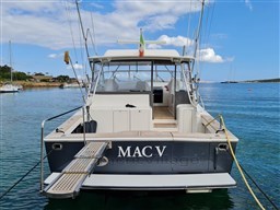 Viking 45 Open, stern view