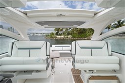 Tiara 34 LX view to aft