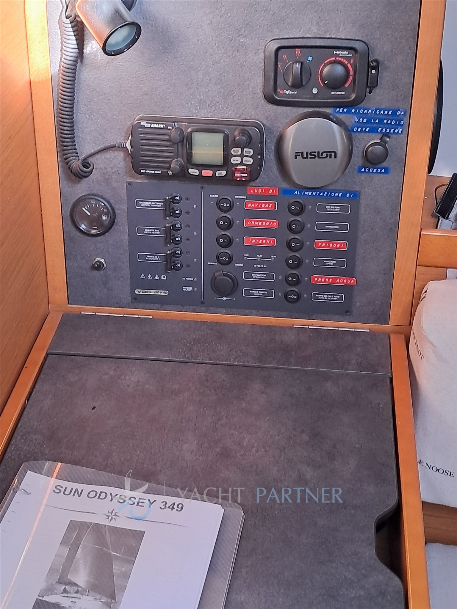 Jeanneau SO349 - carteggio