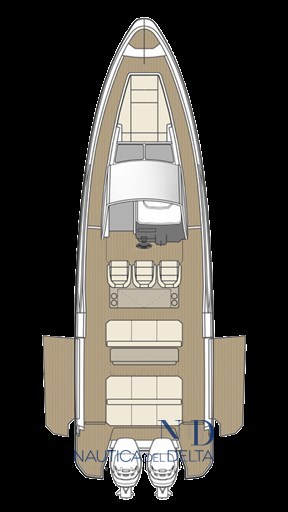 Saxdor 320 GTO deck layout