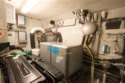 Pacific Shipyard Antema 200 Sala macchine