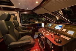 Pacific Shipyard Antema 200 postazione comando