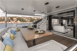 Azimut Grande 27 M - Cockpit