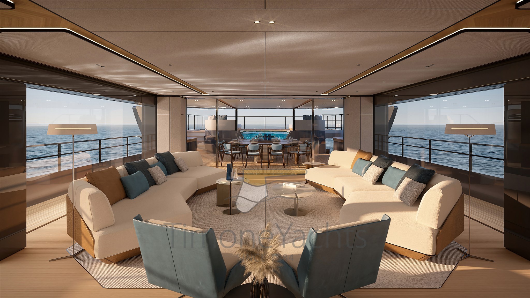 AZIMUT GRANDE 44M INTERNI