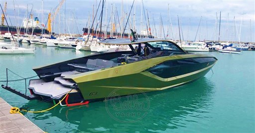 Lamborghini 63 yacht by Tecnomar  - for sale - buy - pre-owned  - used bella yacht   (1)