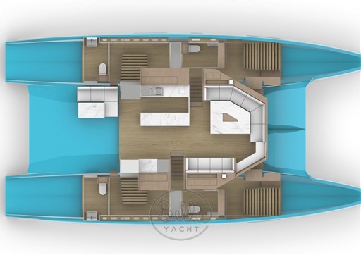 3D -Configuration  -  Catamaran CK 70 for sale -a avendre -new build - neuf - (1)-1