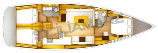 Sun Odyssey 509 3 cabine
