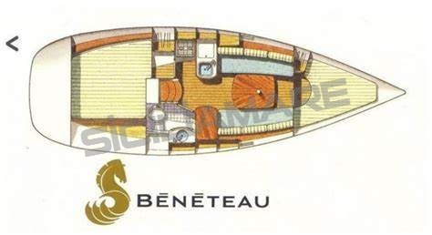 Oceanis 311 layout