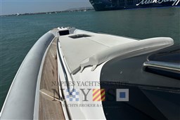2020 Magazzu MX 13 Gran Coupè luxury yacht on calm waters, showcasing sleek design.