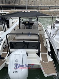 barca navan s30 powered by mercury 400hp - blue navy nautica toscana