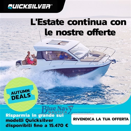 Quicksilver 755 Weekend - 7,66mt Con 4 Posti Letto
