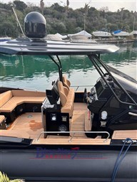 SPX Rib 38 beige t top blue navy nautica